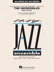 The Incredibles Jazz Ensemble sheet music cover